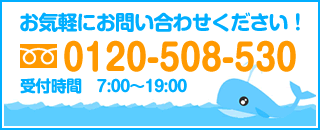 Cyɂ₢킹I@ذ޲0120-508-530 t7:00`19:00
